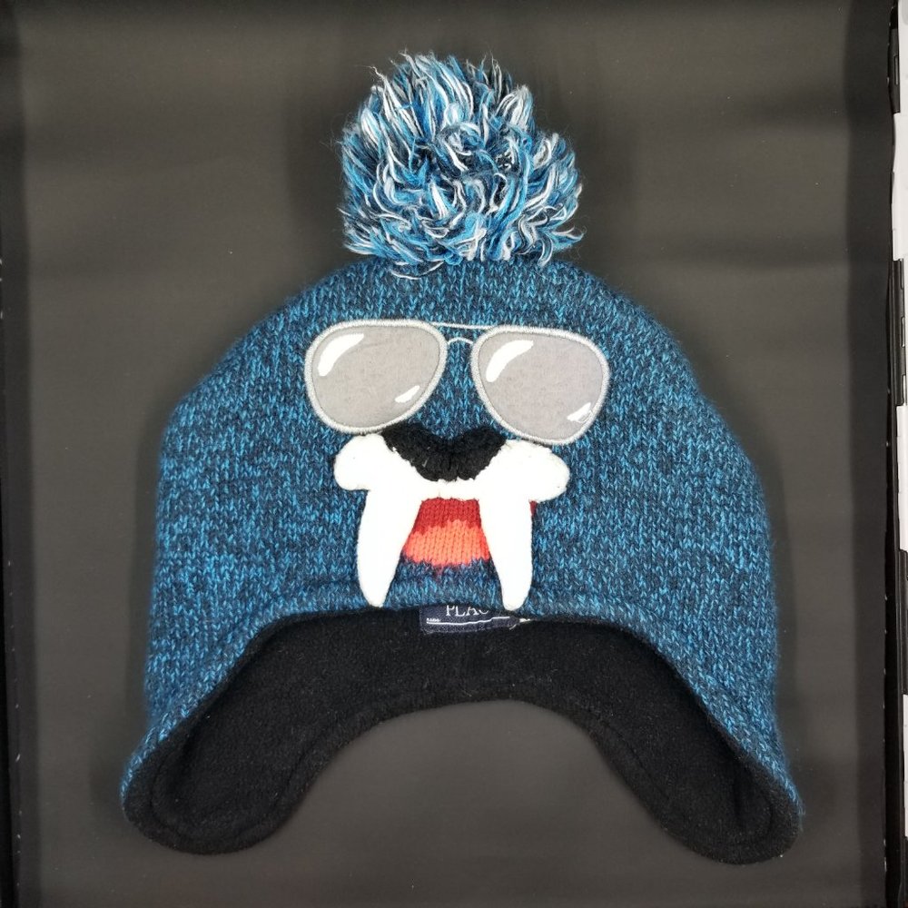 Whimsical walrus winter wear cap for your little one! ❄️🎿⛄